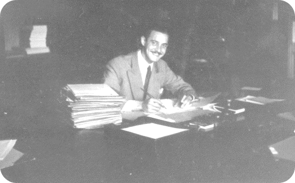 Julio Perez Sande (fundador) en sus comienzos